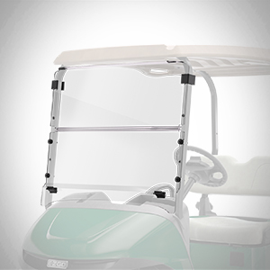 E-Z-GO Split Windshield for 54" Top Accessory