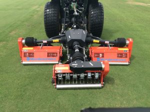 Wiedenmann Triple Spike 375 - Slitting, spiking, aerating